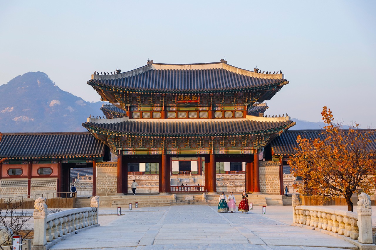 가을빛 궁궐